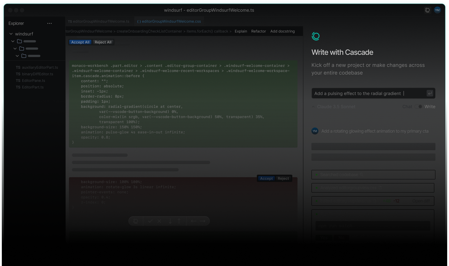 Codeium in action