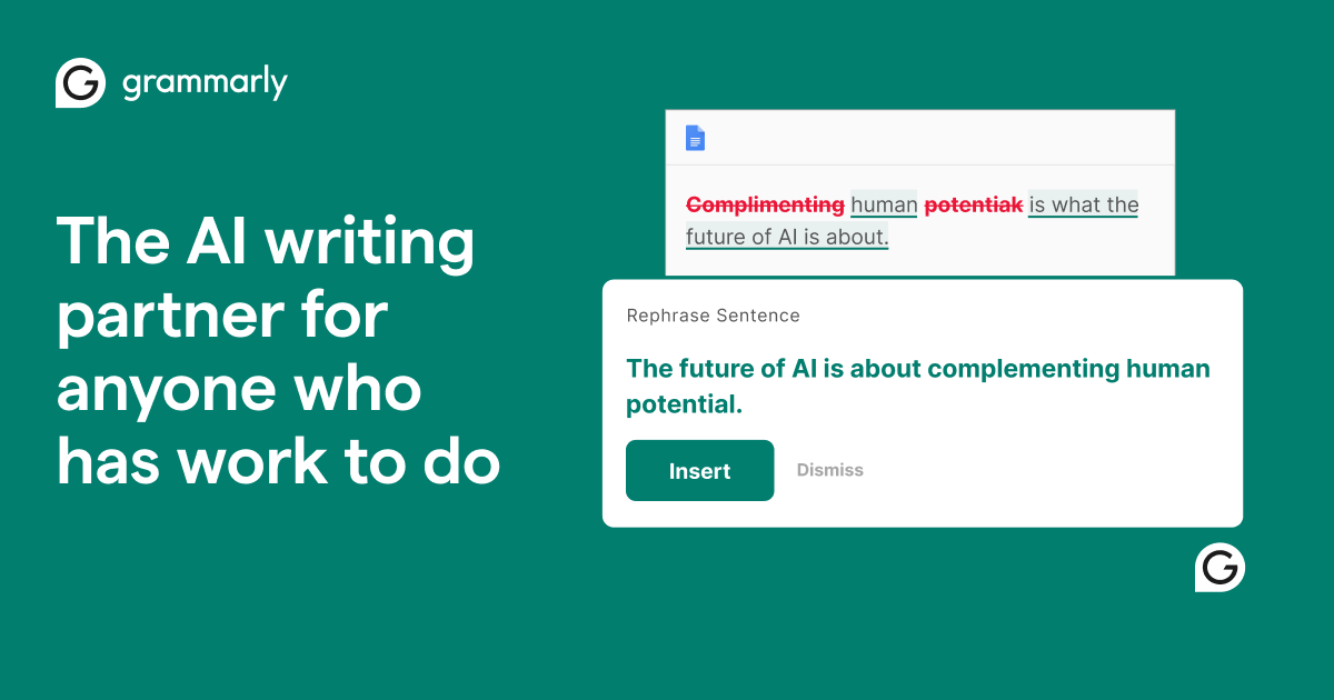Feature image of Grammarly