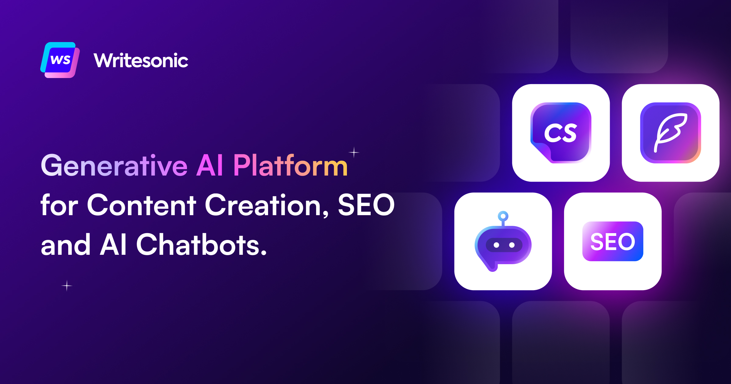Feature image of Writesonic