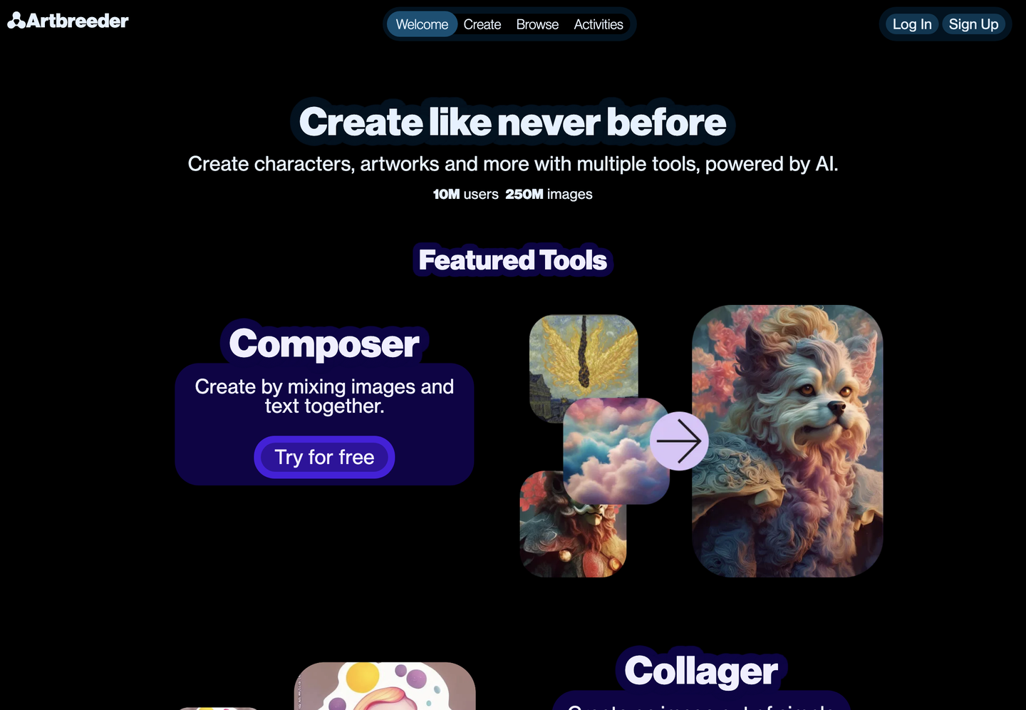 Artbreeder in action