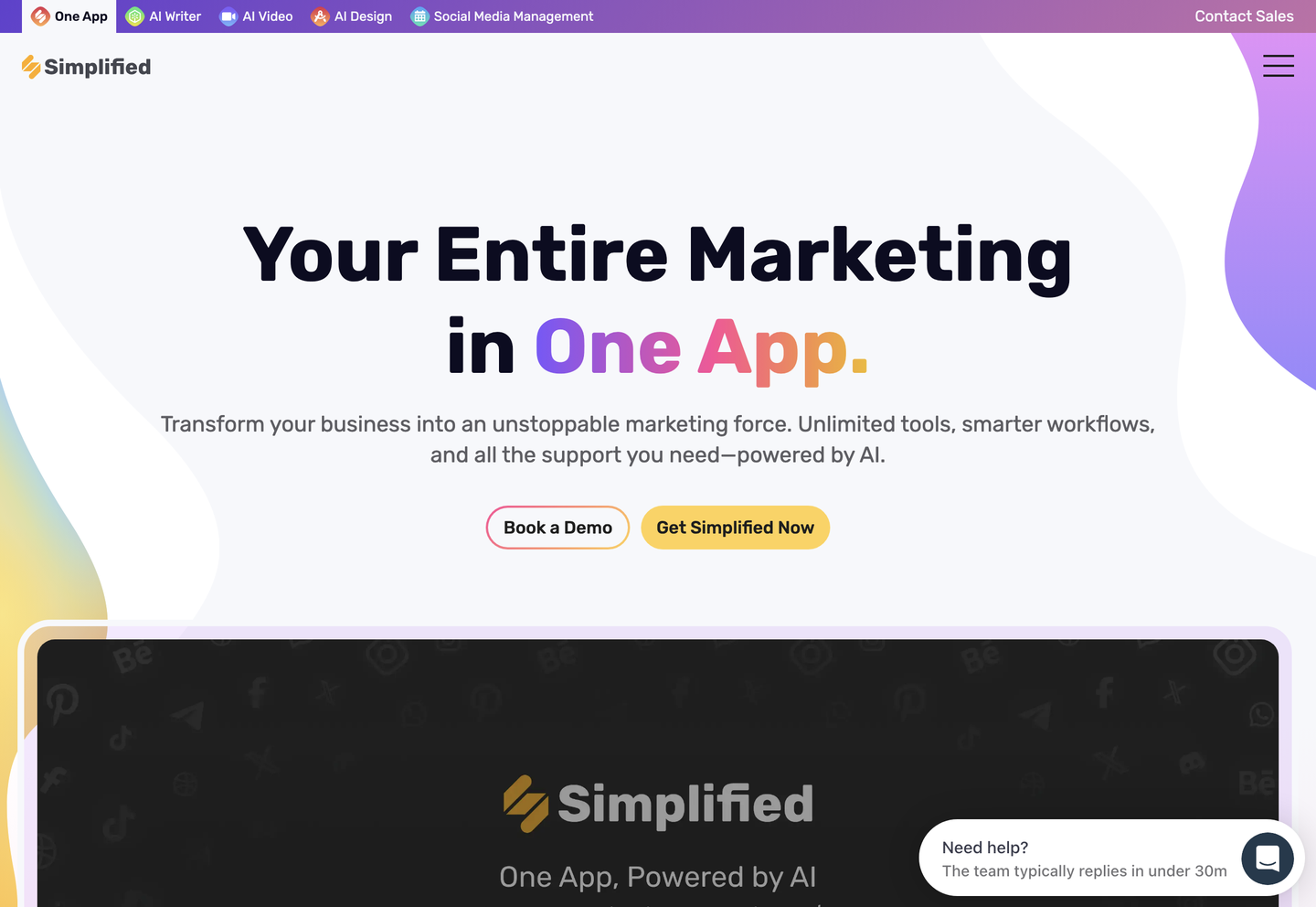 Simplified in action