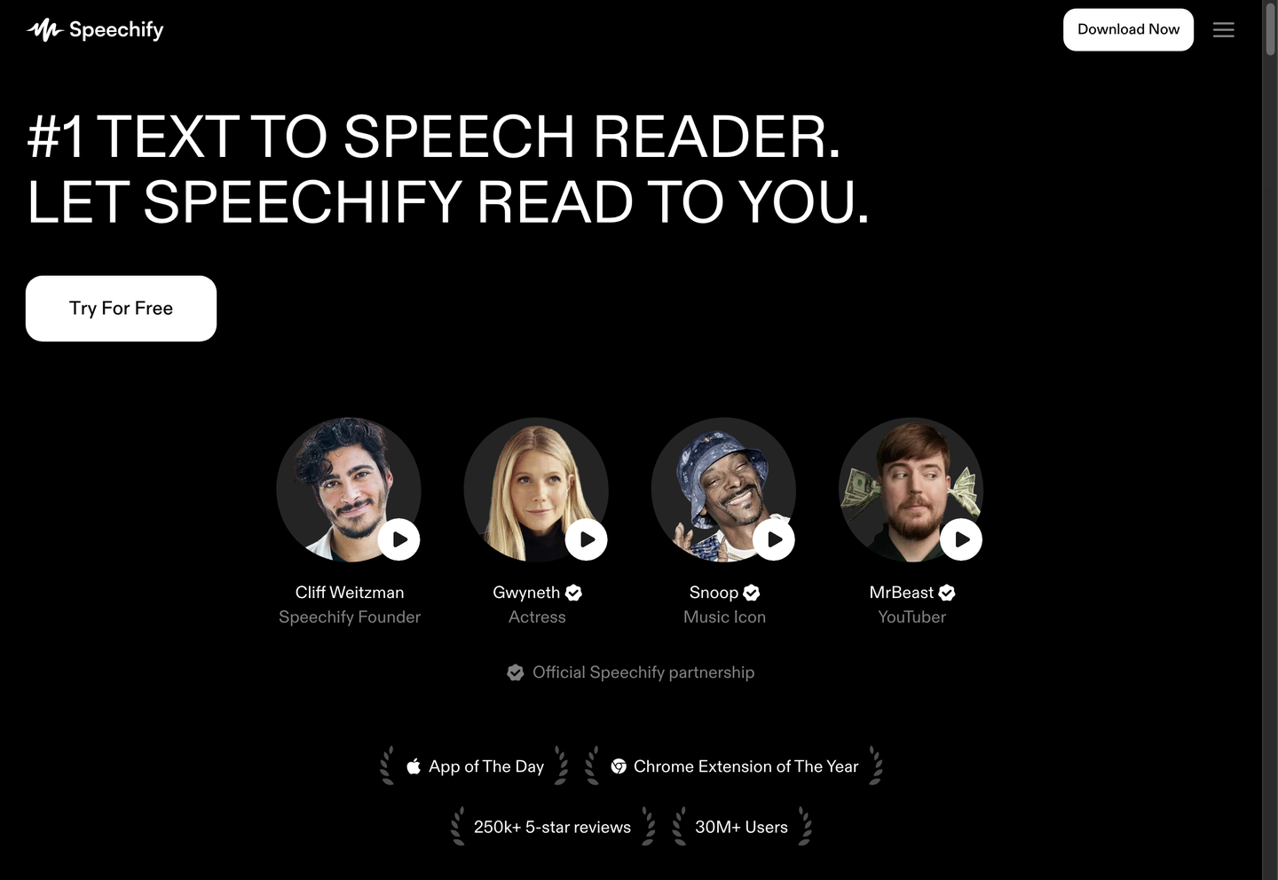 Speechify in action