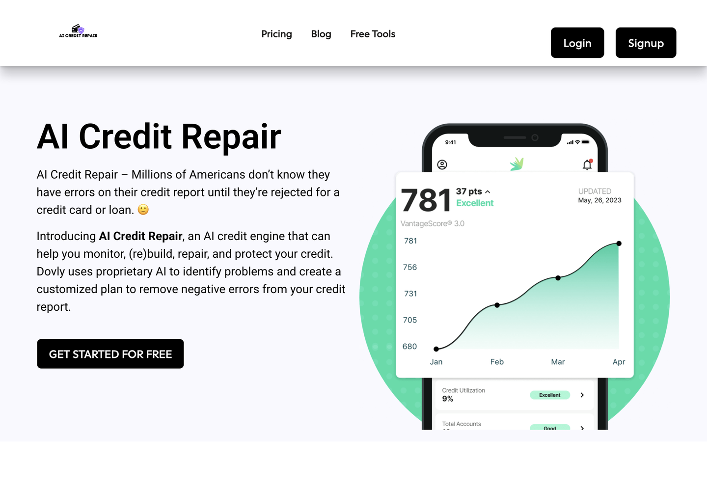 AI Credit Repair in action