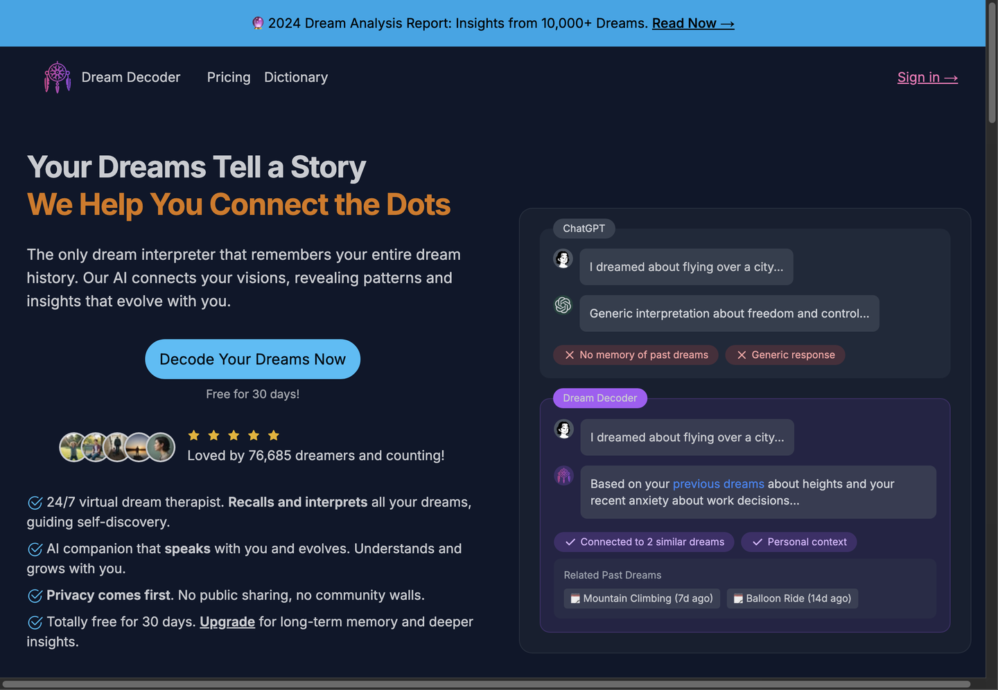 Feature image of Dream Decoder