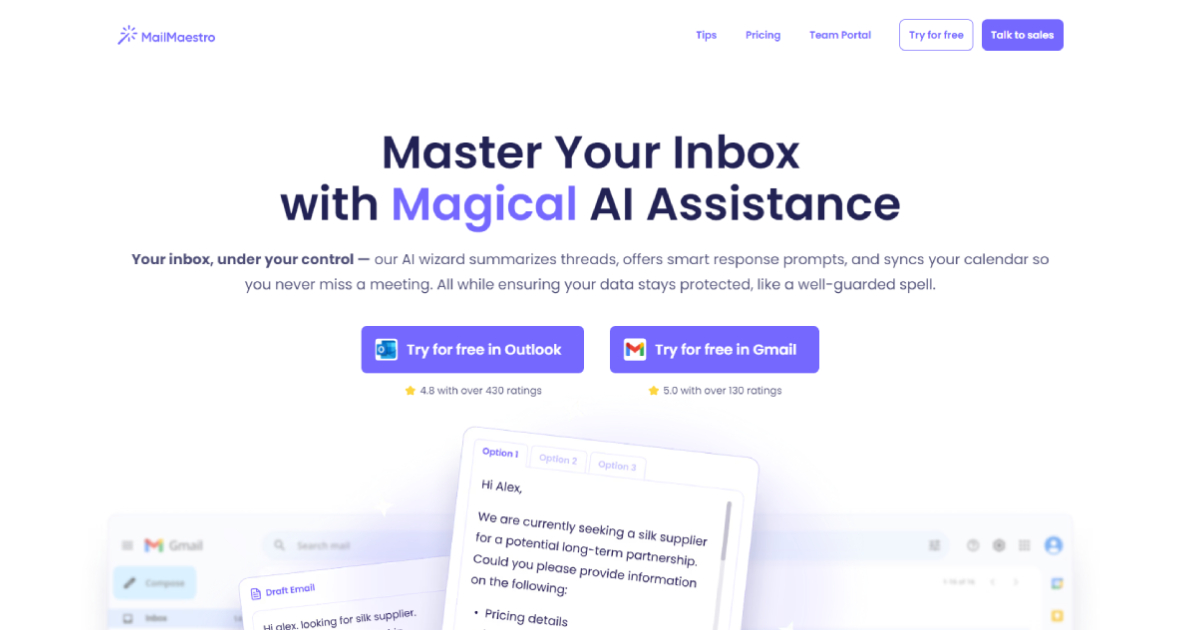 Feature image of MailMaestro