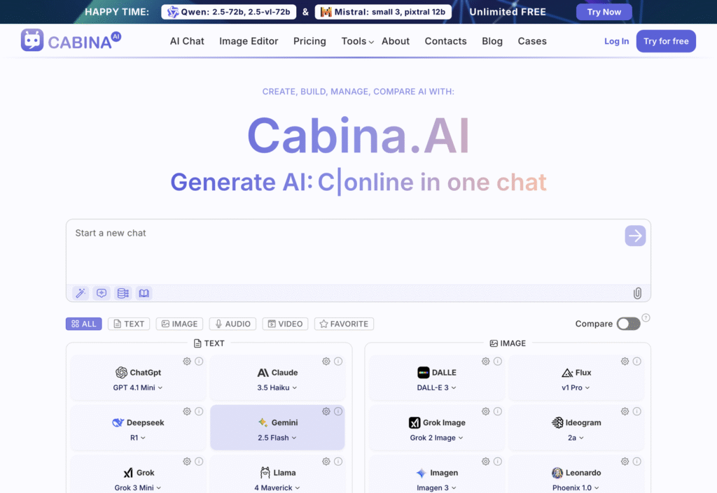 Cabina AI - AI Tower