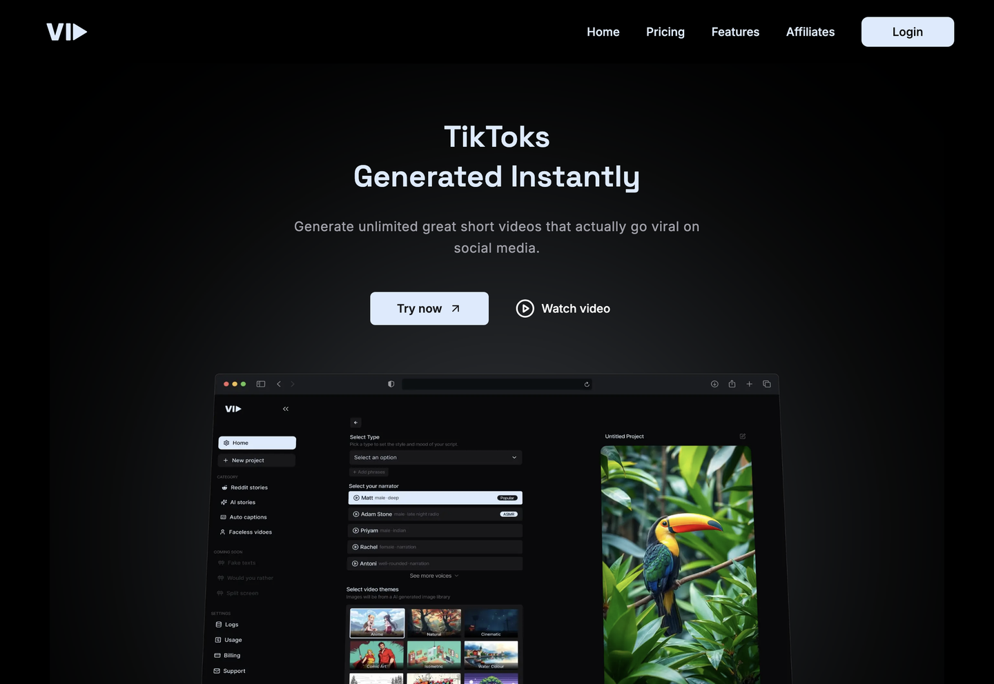 Feature image of Vid.AI