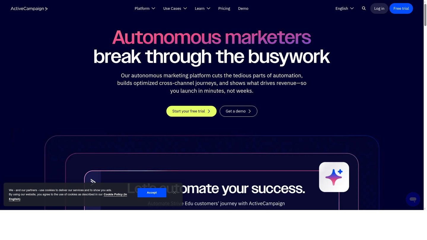 ActiveCampaign in action