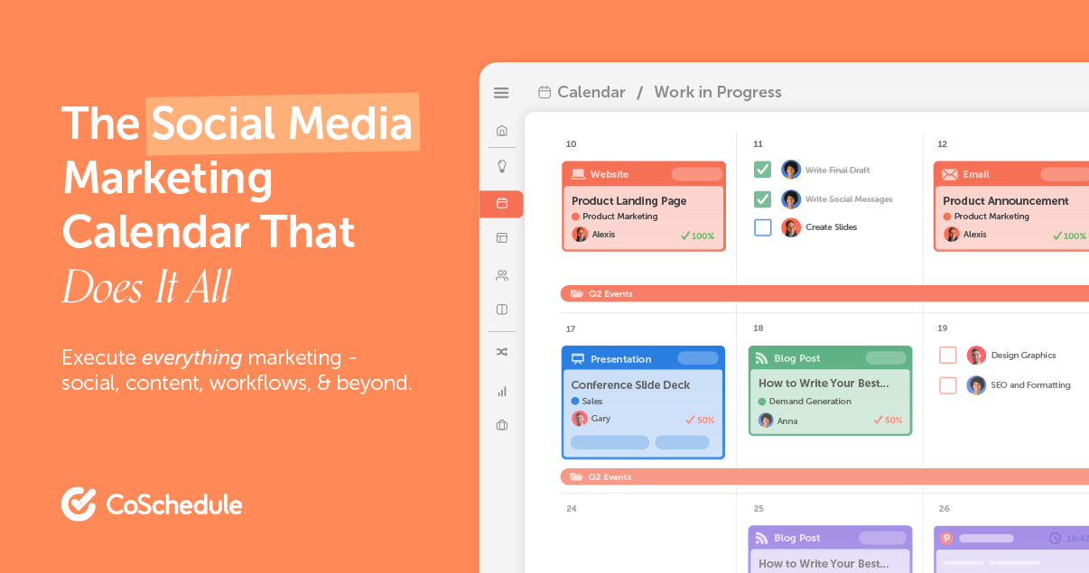 Feature image of CoSchedule