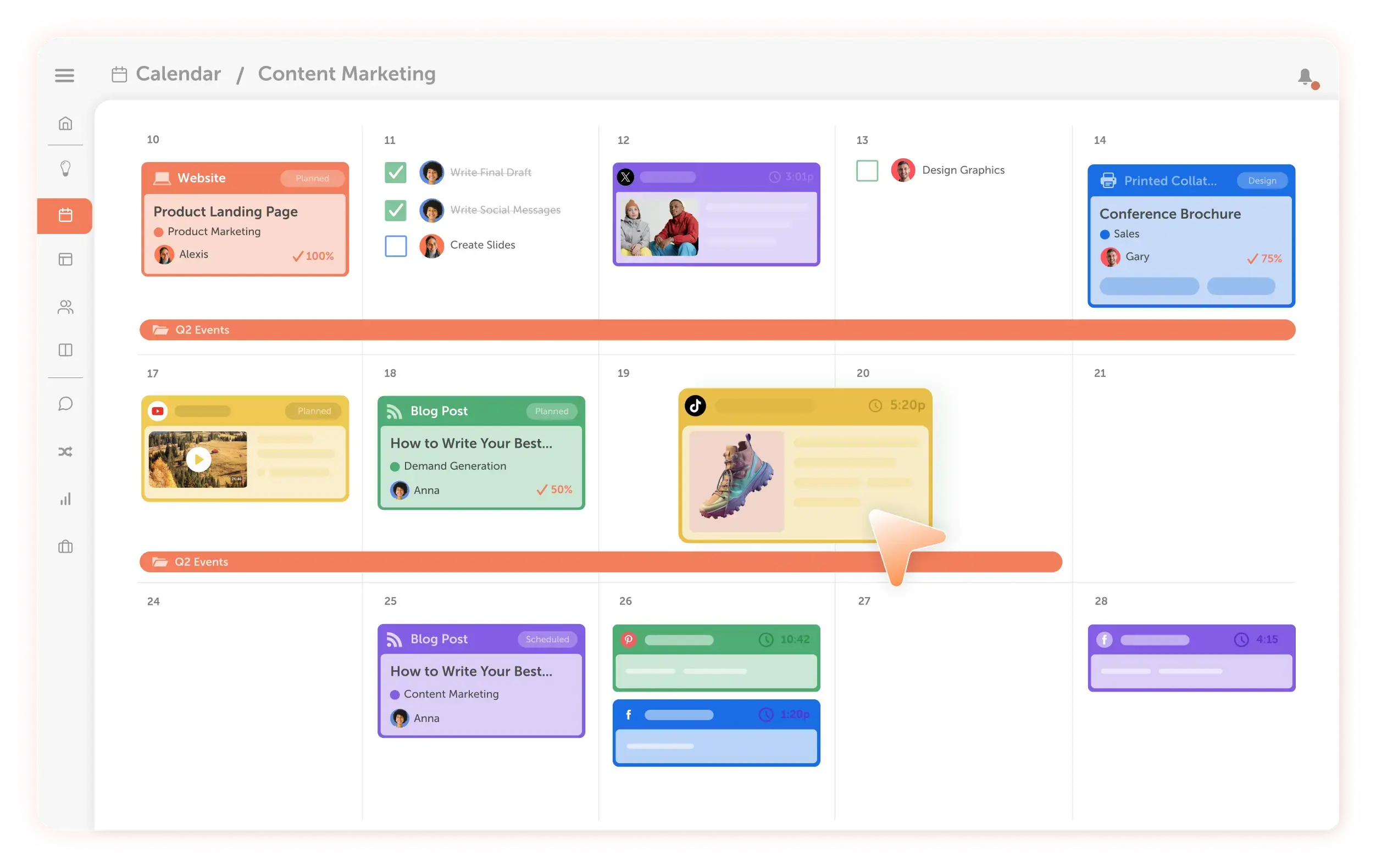 CoSchedule in action