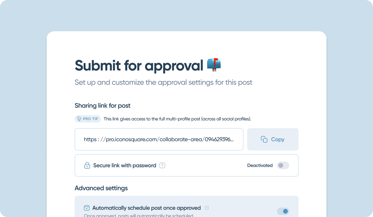 Iconosquare in action