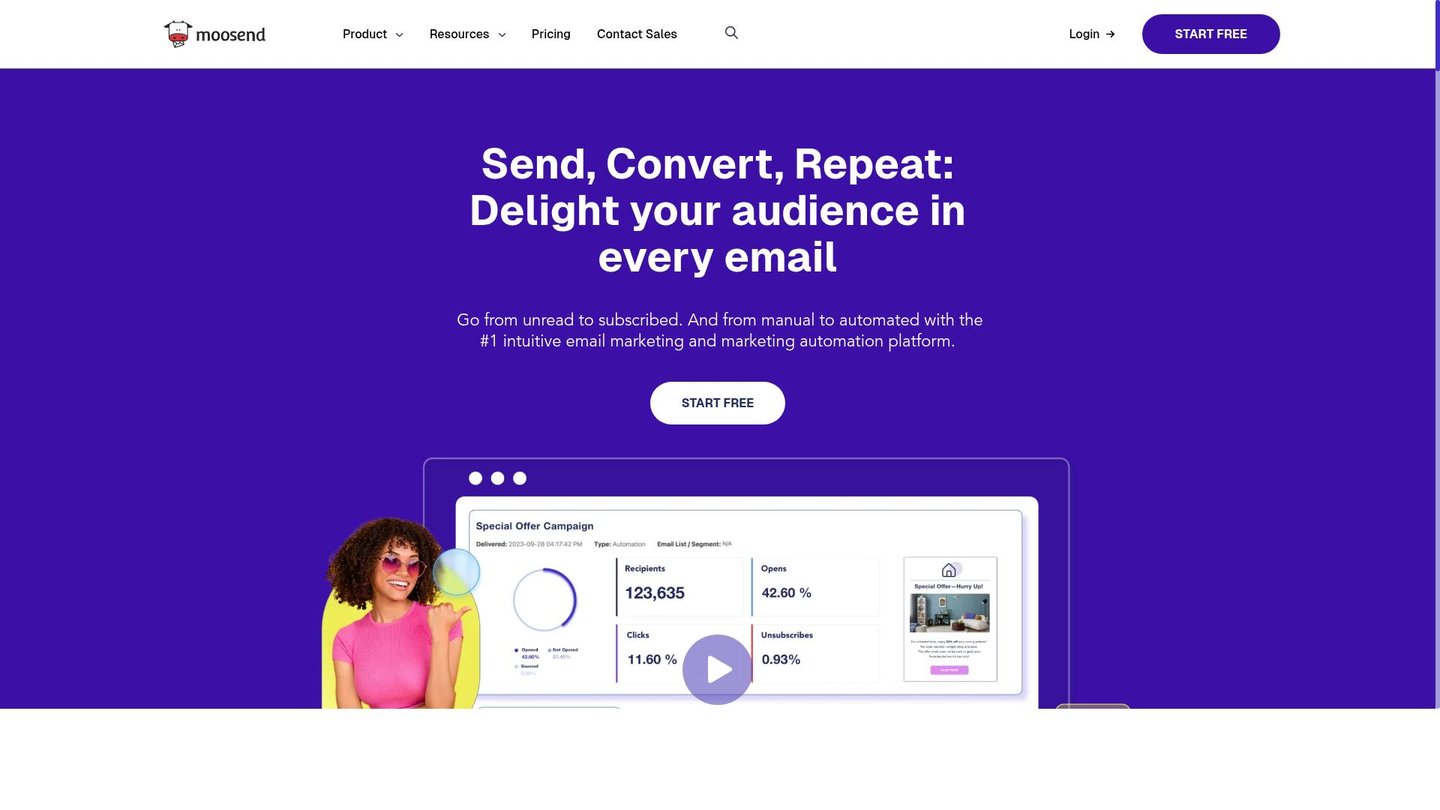 Feature image of Moosend