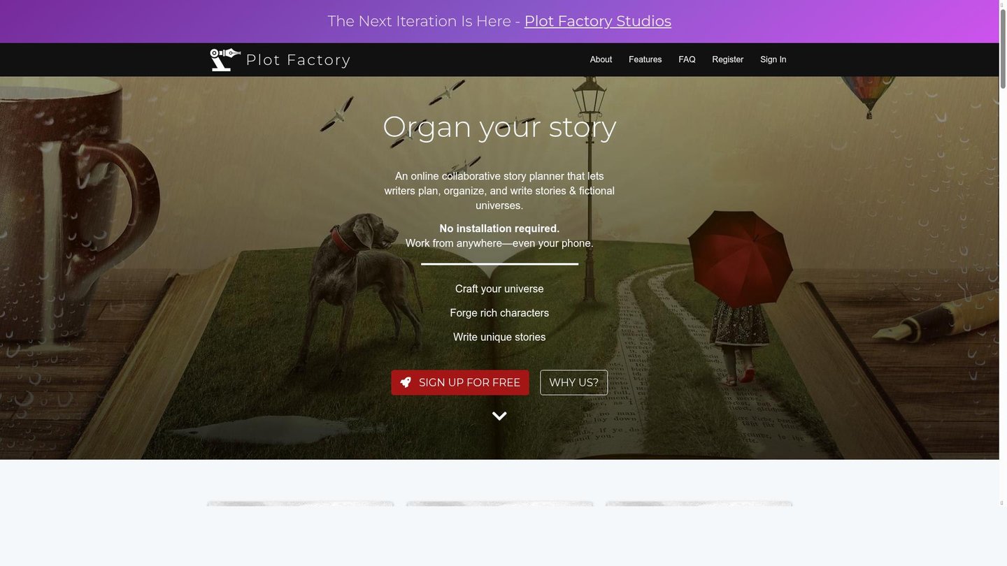 Plot Factory in action