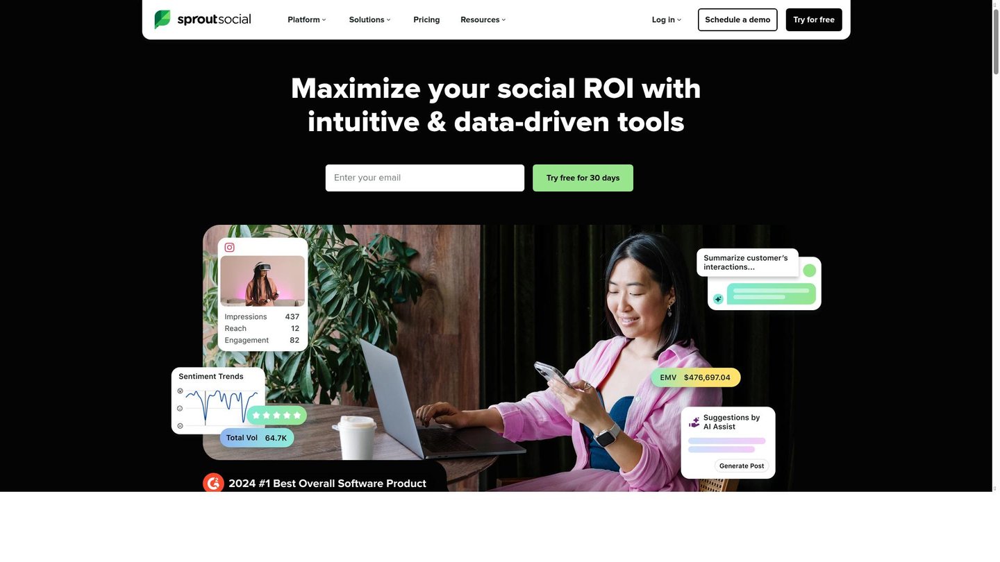 Sprout Social in action