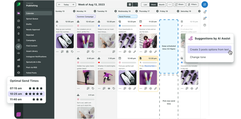 Sprout Social in action