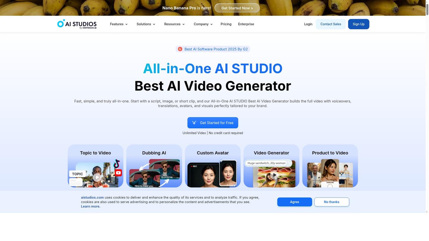 AI Studios in action