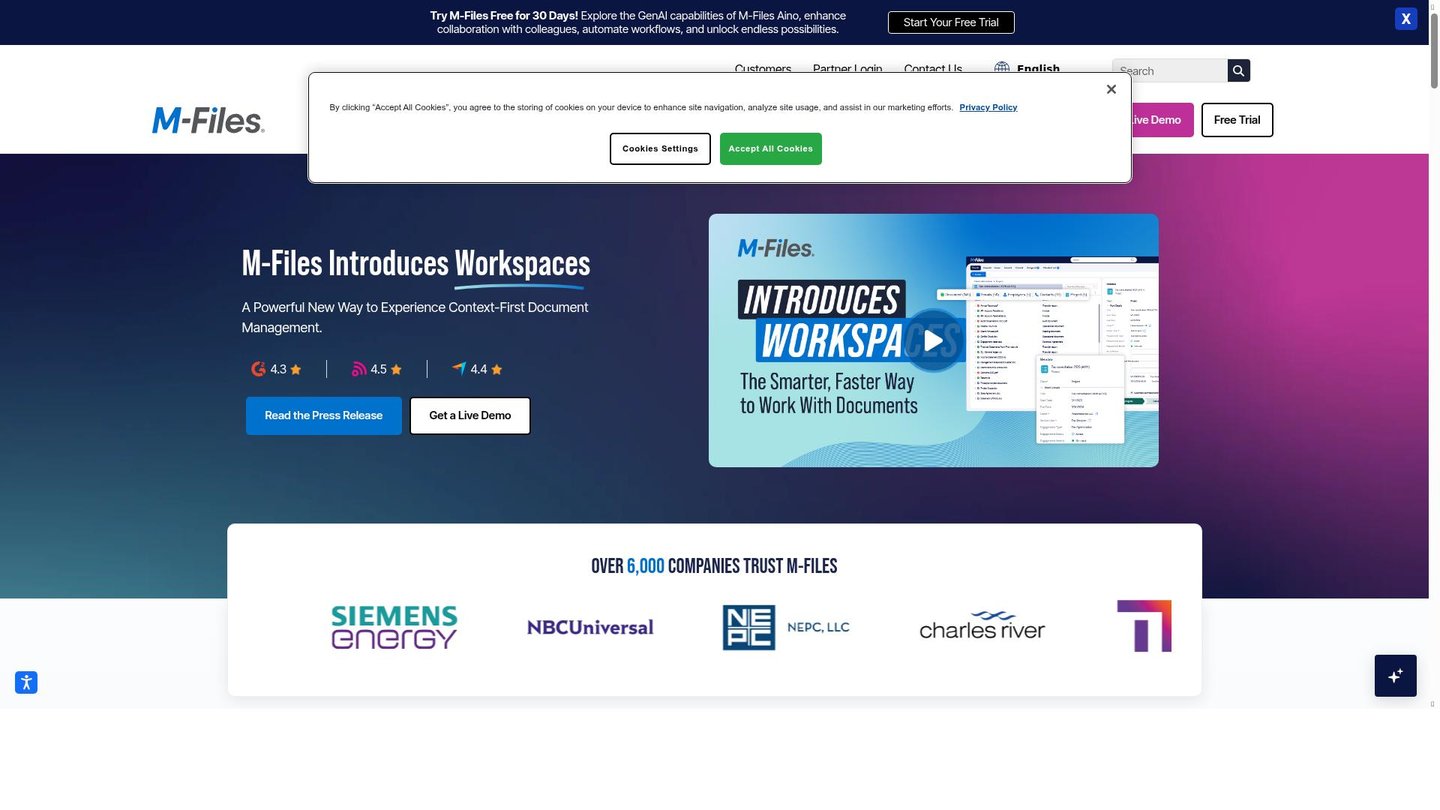 Feature image of M-Files