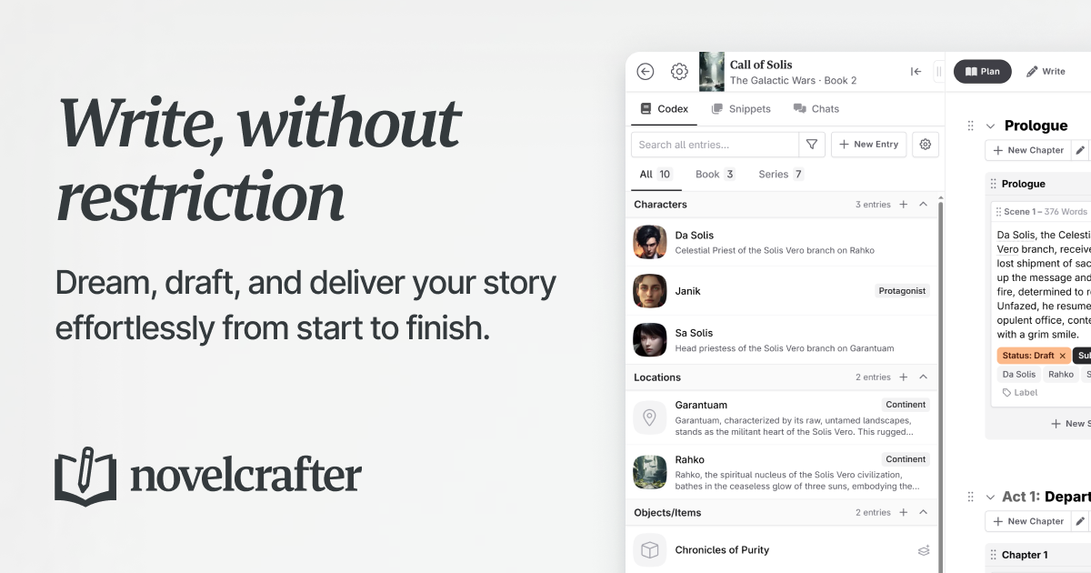 Feature image of Novelcrafter