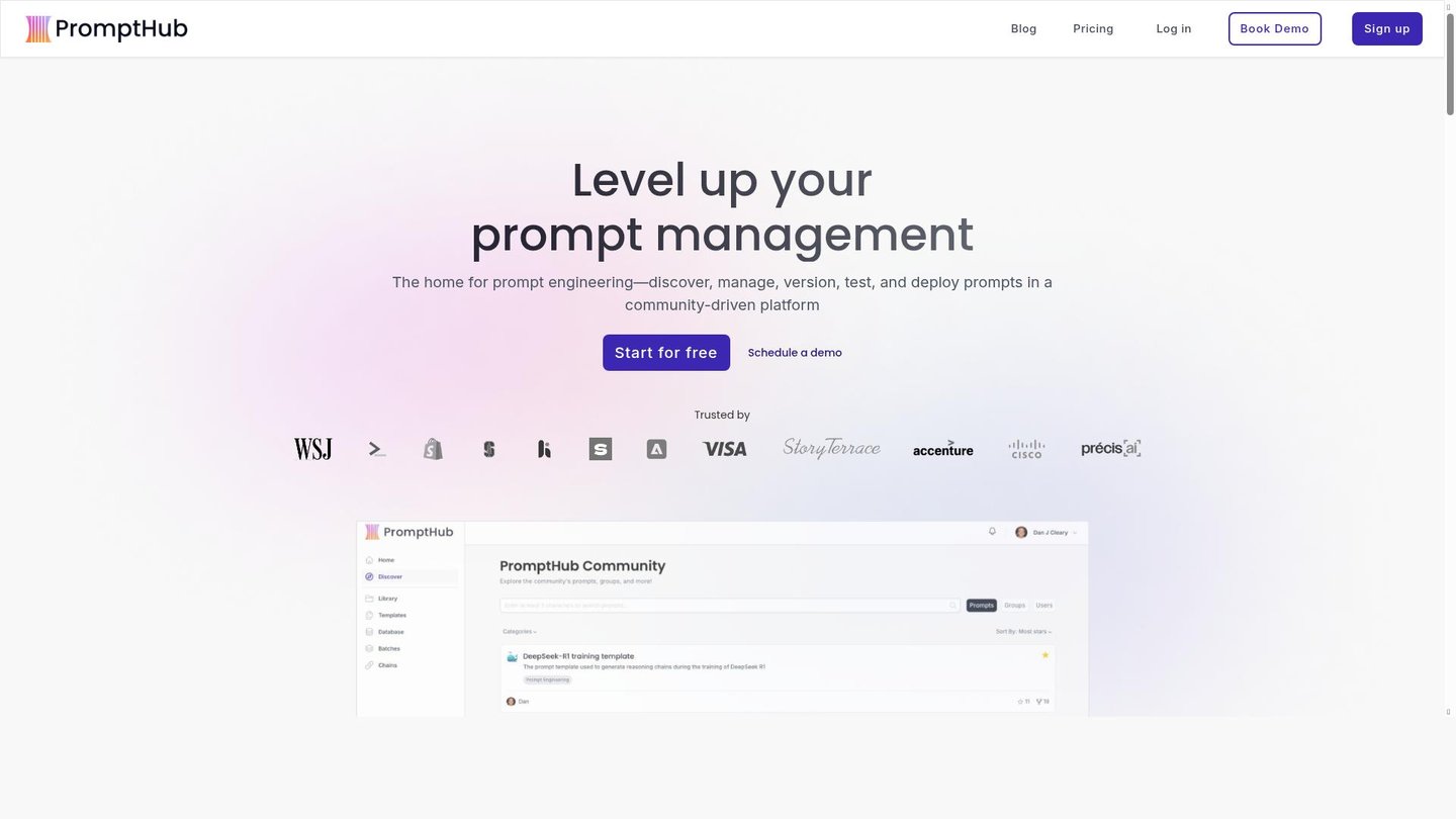 Feature image of Prompthub