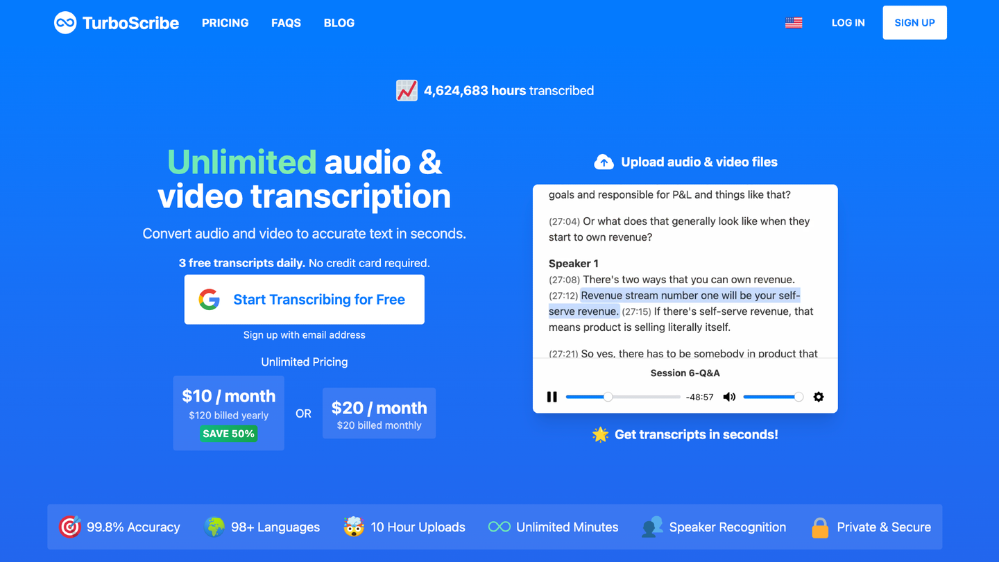 Feature image of TurboScribe