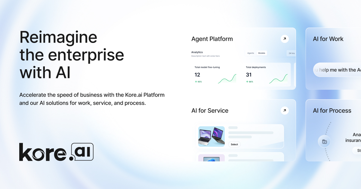 Feature image of kore.ai