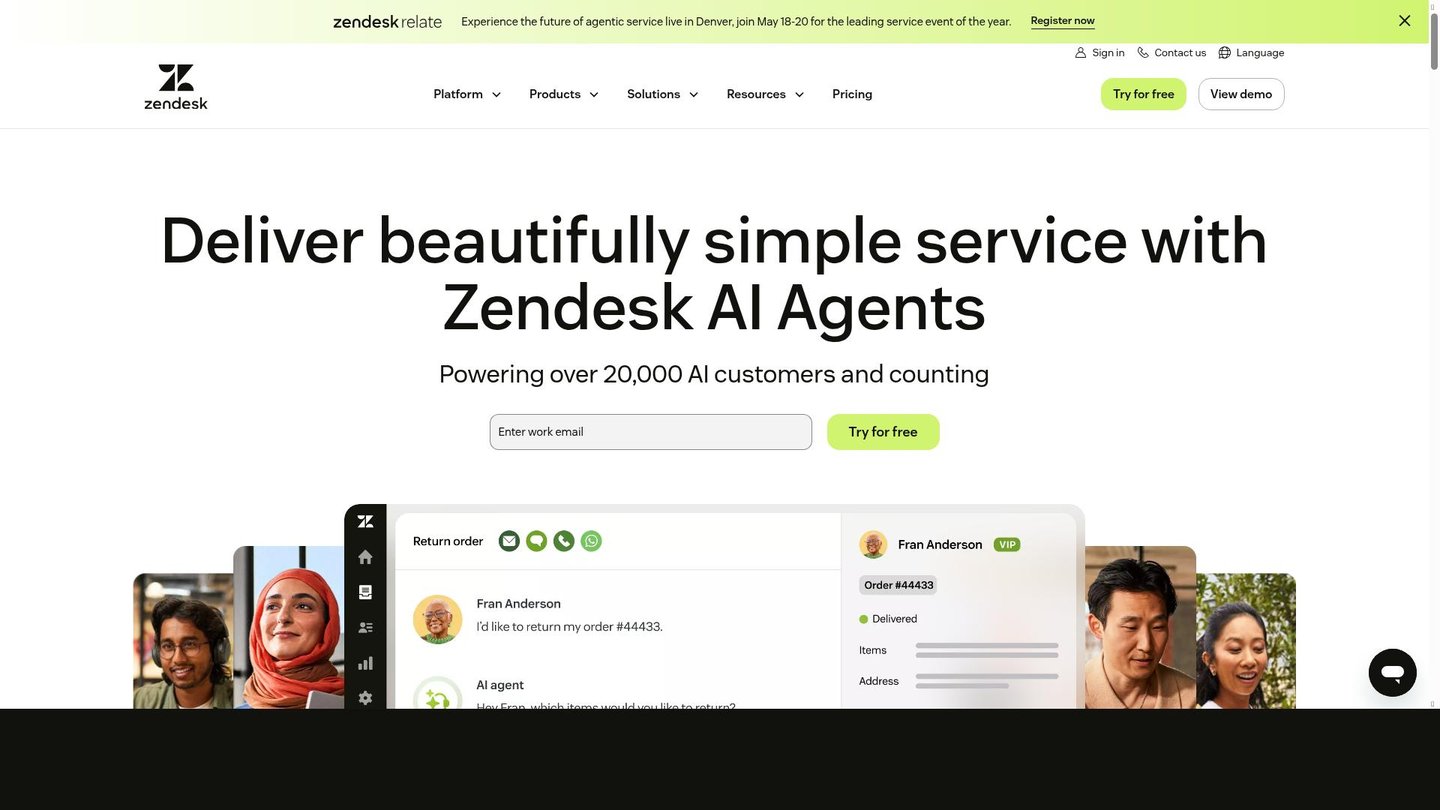 Feature image of Zendesk