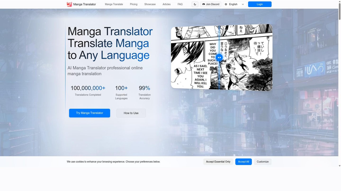 Feature image of Manga Translator